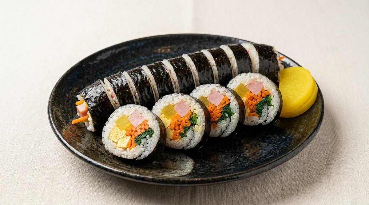 1. Sausage Kimbab