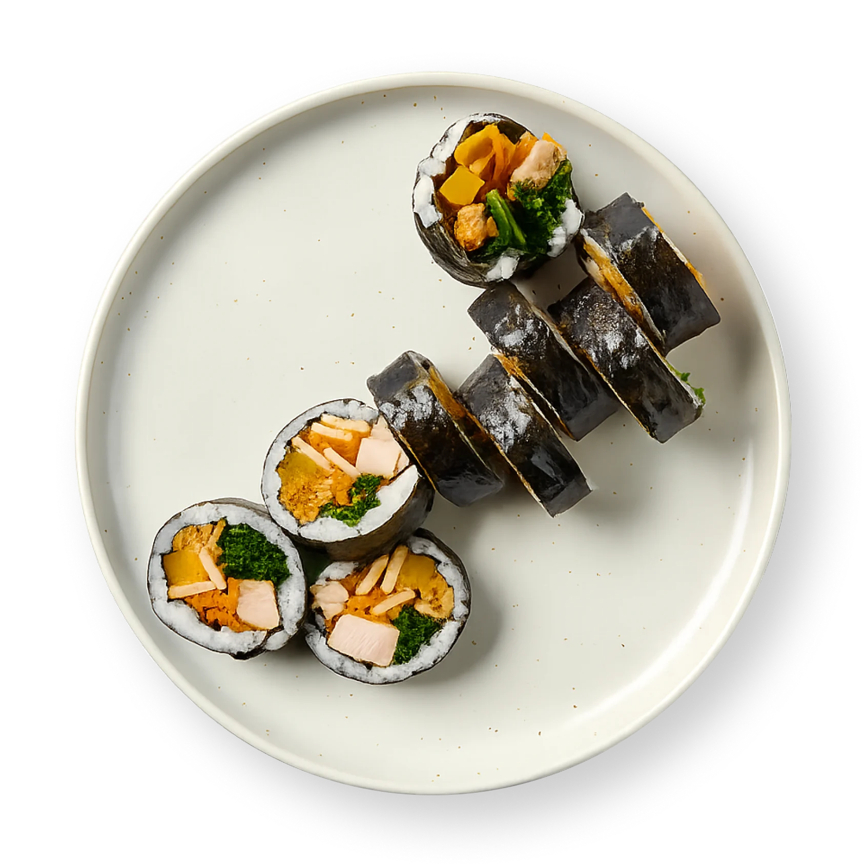 Smoked Chicken Kimbap
