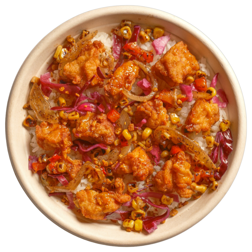 Soy Garlic Chicken Bowl