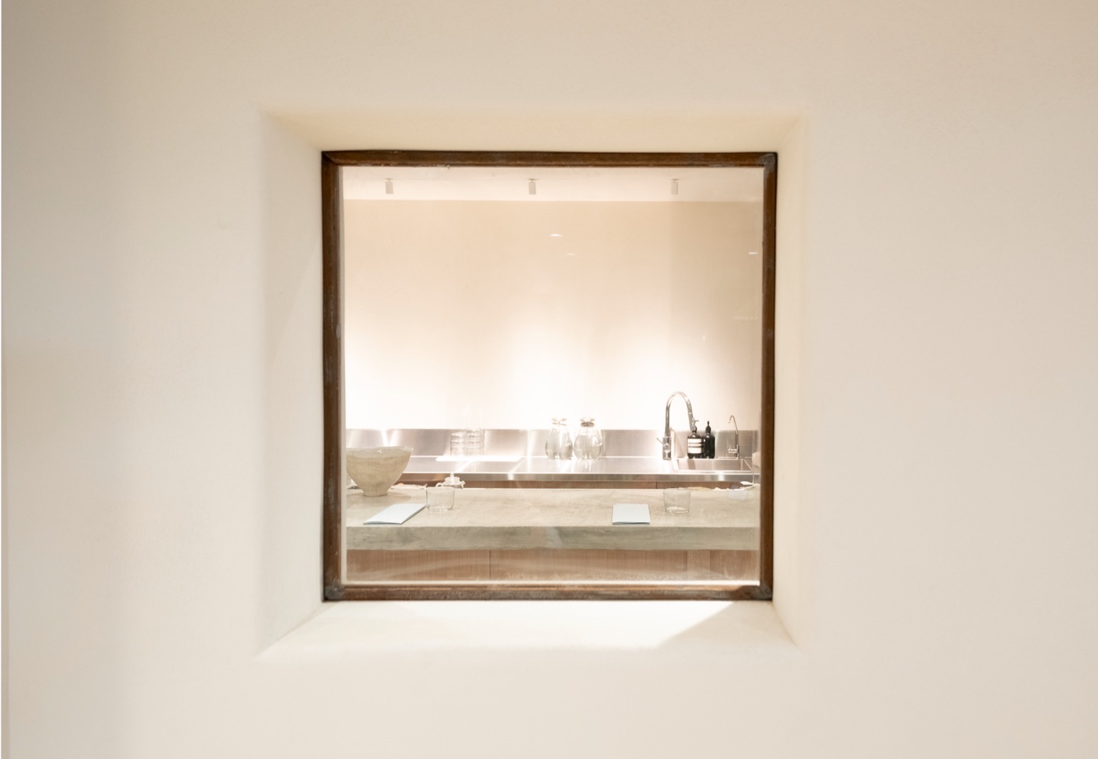 Tearoom by Calmplex interior and tea table in Midtown East
