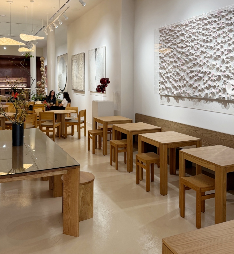 Semm interior and tea table in NoHo